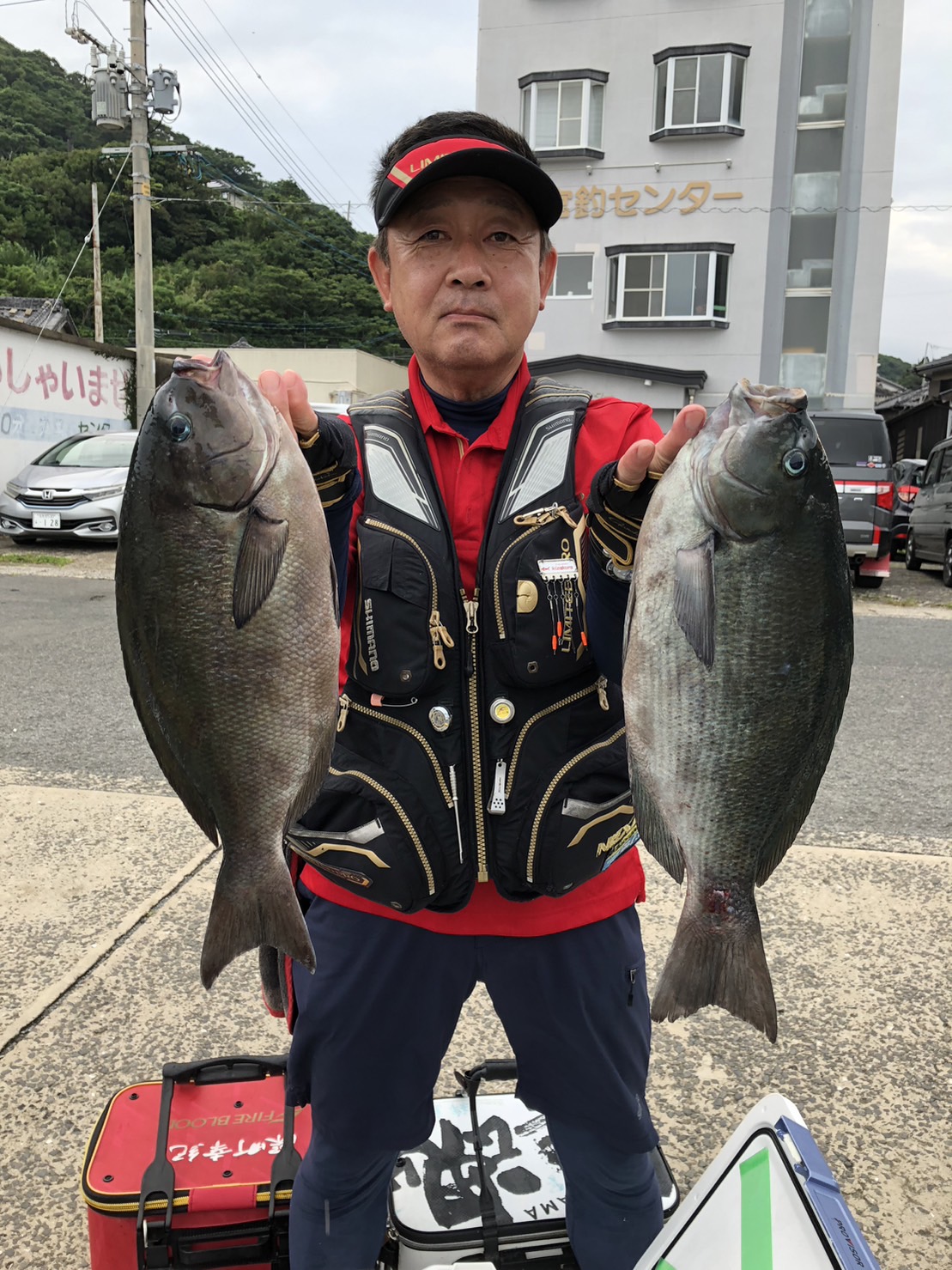 平戸の磯釣りでクロ大型